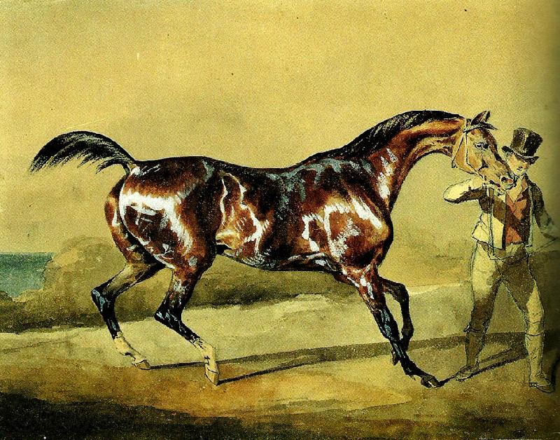 charles emile callande cheval a' l' entrainement Spain oil painting art